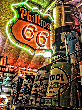 Phillips 66 and Oil Cans