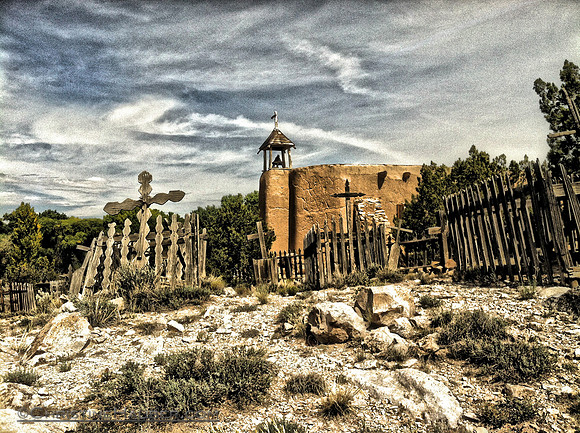 Church and Crosses