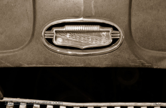 old car grill