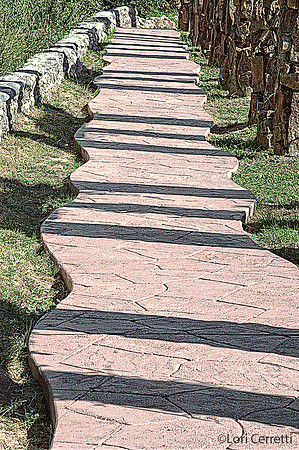 Curvy Sidewalk